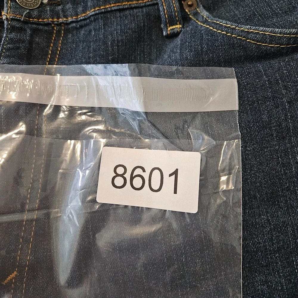 Levi's 541 Jeans Men 42‎ x36 Zip Fly Dark Wash Straight Leg